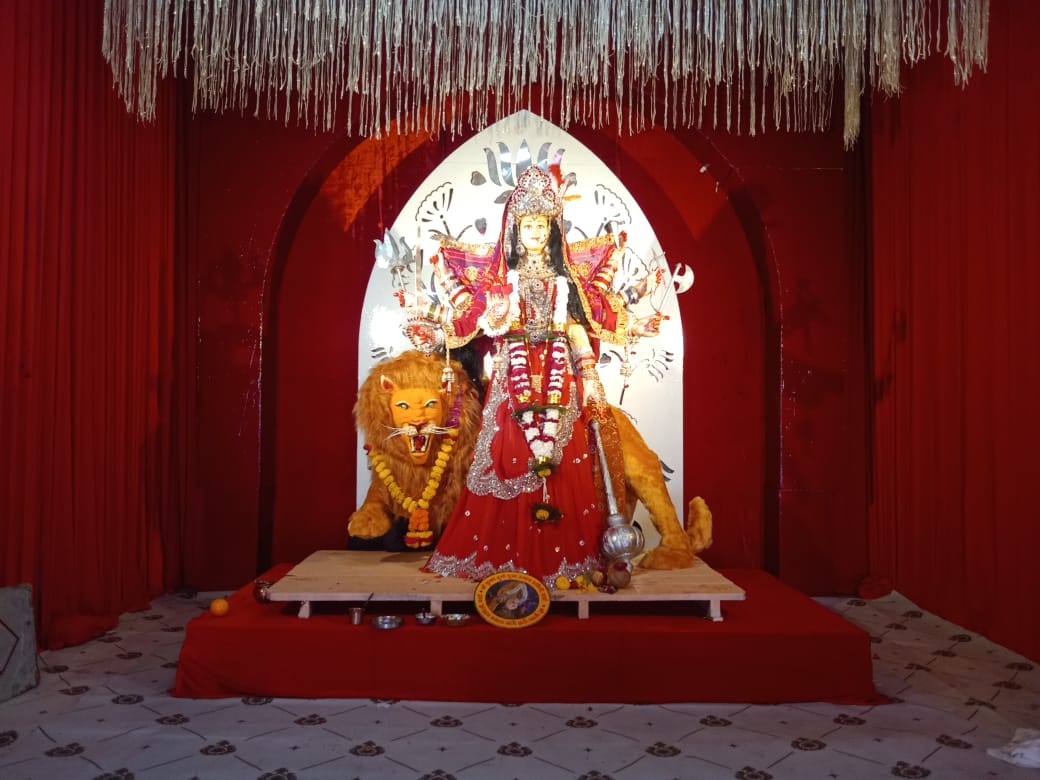 श्री कृष्ण दुर्गा पूजा उत्सव समिती तर्फे 25 वर्षा पासून नवदुर्गा देवीची घटस्थापना……