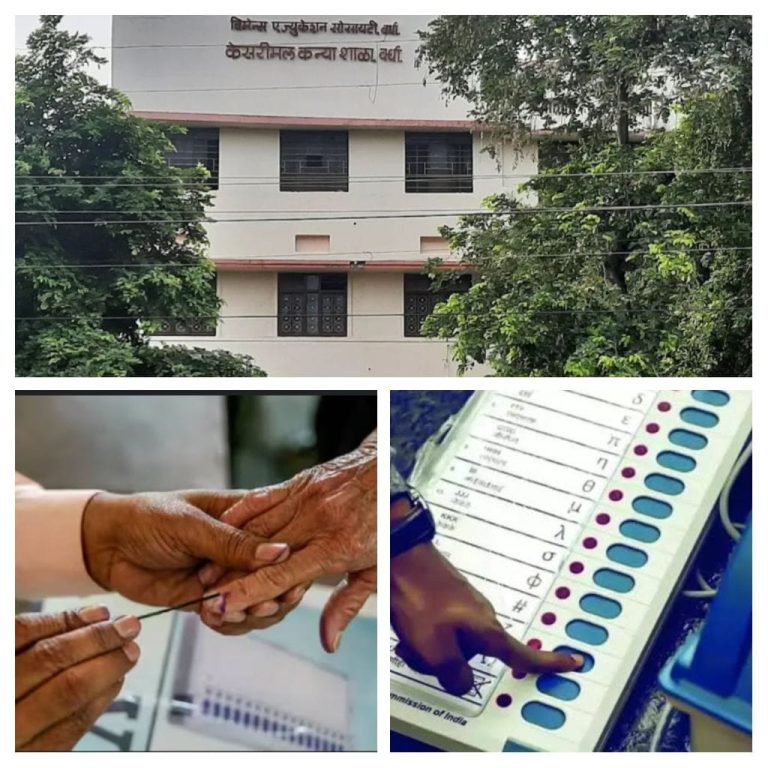 वर्धा: मतदाता ने लगाया गंभीर आरोप—“वोट दिया, पर चुनाव अधिकारी ने उंगली पर निशान तक नहीं लगाया”